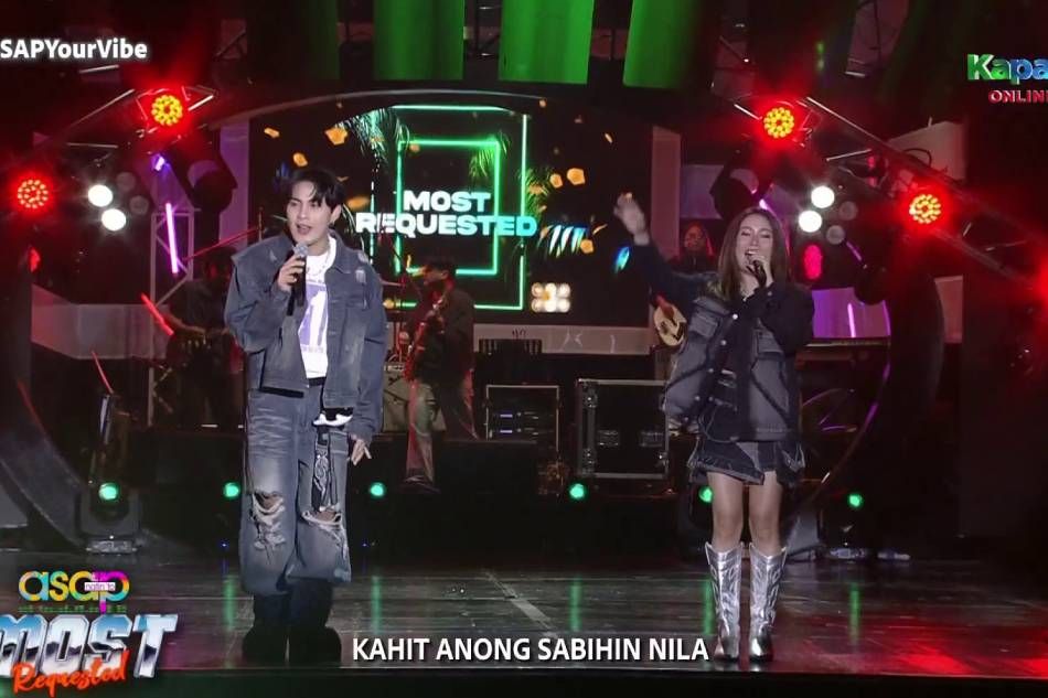 Maki and Yeng Constantino. ABS-CBN.